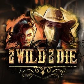 Slots logo of 2 Wild 2 Die from Hacksaw Gaming at Uspin Casino