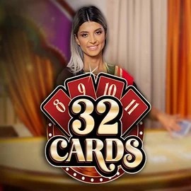 Live Casino logo of 32 Cards from Ezugi at Uspin Casino