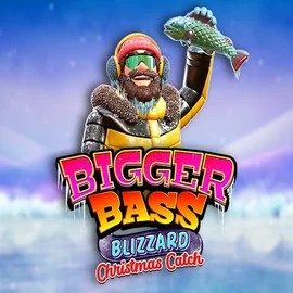 Bigger Bass Blizzard Christmas Catch slot visual from Pragmatic Play available on uspin.eu.com