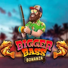 Bigger Bass Bonanza game by Pragmatic Play – logo hosted on Uspin Casino