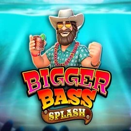 Official Slots logo: Bigger Bass Splash by Pragmatic Play at Uspin Casino