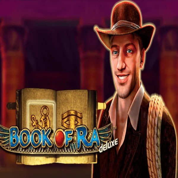 Try Book of Ra Deluxe slot by Novomatic on uspin.eu.com – logo image