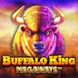 Buffalo King Megaways online game logo by Pragmatic Play on uspin.eu.com