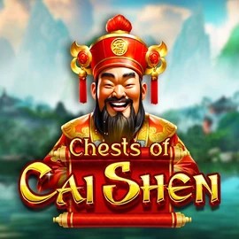 Chests of Cai Shen online game logo by Pragmatic Play on uspin.eu.com