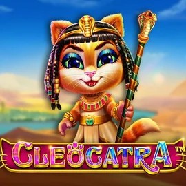 Official Slots logo: Cleocatra by Pragmatic Play at Uspin Casino
