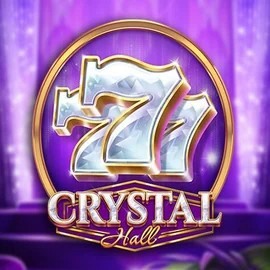 Crystal Hall online game logo by Play'n GO on uspin.eu.com