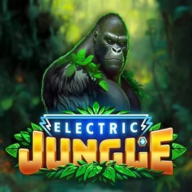 Electric Jungle logo by Atomic Slot Lab at Uspin Casino