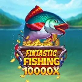Fintastic Fishing logo by Foxium at Uspin Casino