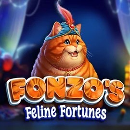 Fonzos Feline Fortunes game by Pragmatic Play – logo hosted on Uspin Casino