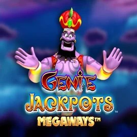 Genie Jackpots Megaways by Blueprint Gaming, showcased at uspin.eu.com – game logo