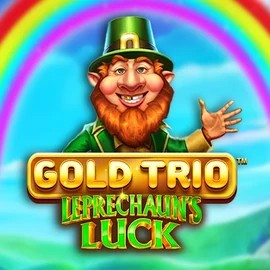 Gold Trio Leprechaun's Luck logo by Playtech at Uspin Casino