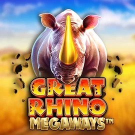 Great Rhino Megaways by Pragmatic Play, showcased at uspin.eu.com – game logo