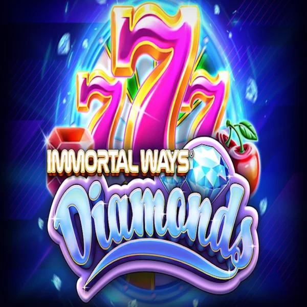 Immortal Ways Diamonds online game logo by RubyPlay on uspin.eu.com