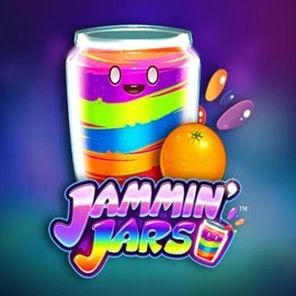 Jammin Jars online game logo by Push Gaming on uspin.eu.com