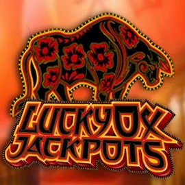 Lucky Ox Jackpots game by Rival – logo hosted on Uspin Casino