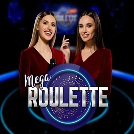 Mega Roulette slot visual from Pragmatic Play available on uspin.eu.com
