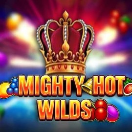 Mighty Hot Wilds logo – Slots by Inspired Gaming at Uspin Casino