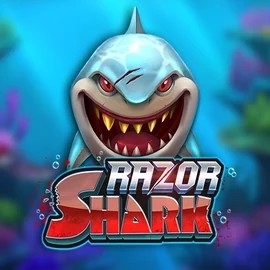 Razor Shark logo by Push Gaming Uspin Casino