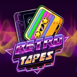 Retro Tapes slot visual from Push Gaming available on uspin.eu.com