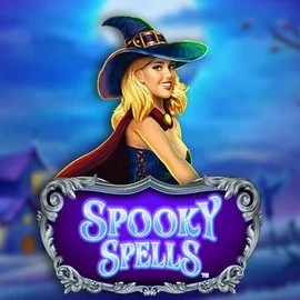 Spooky Spells online game logo by Novomatic on uspin.eu.com