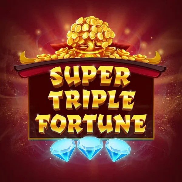 Super Triple Fortune slot visual from Greentube available on uspin.eu.com