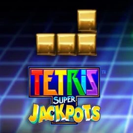 Jackpots logo of Tetris Super Jackpots from WMS at Uspin Casino