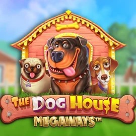 The Dog House Megaways slot logo by Pragmatic Play at Uspin Casino