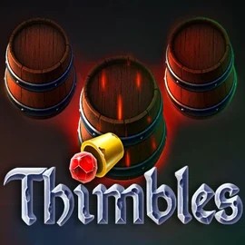 Official Casino Games logo: Thimbles by Evoplay at Uspin Casino