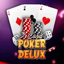 Three Card Poker Delux slot icon by Urgent Games, available at Uspin Casino