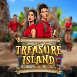 Official Live Casino logo: Treasure Island by Pragmatic Play at Uspin Casino